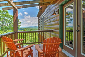 Secluded Morganton Cabin with Wooded Views and Hot Tub